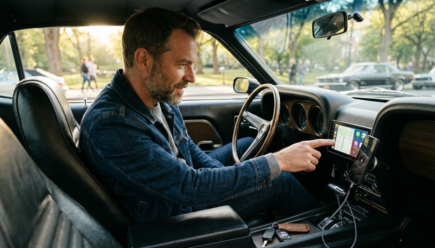 Comment intégrer facilement la technologie moderne dans une voiture classique ?